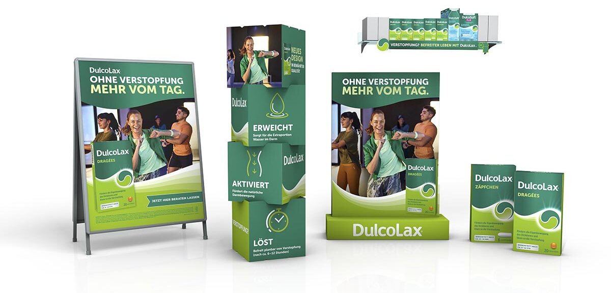 Abbildung des DulcoLax Deko-Paketes