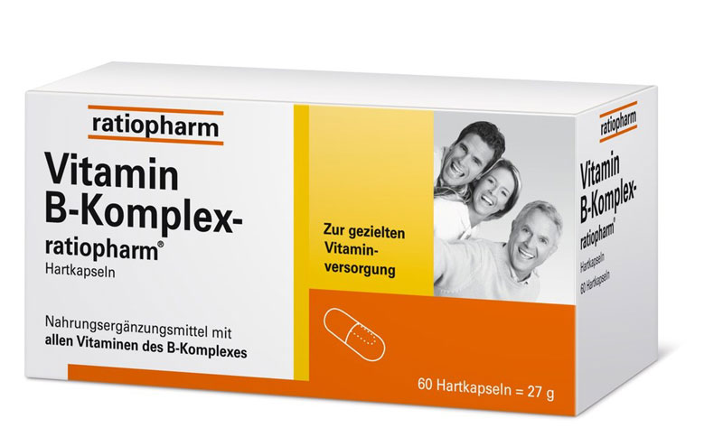 Packshot Vitamin B-Komplex-ratiopharm